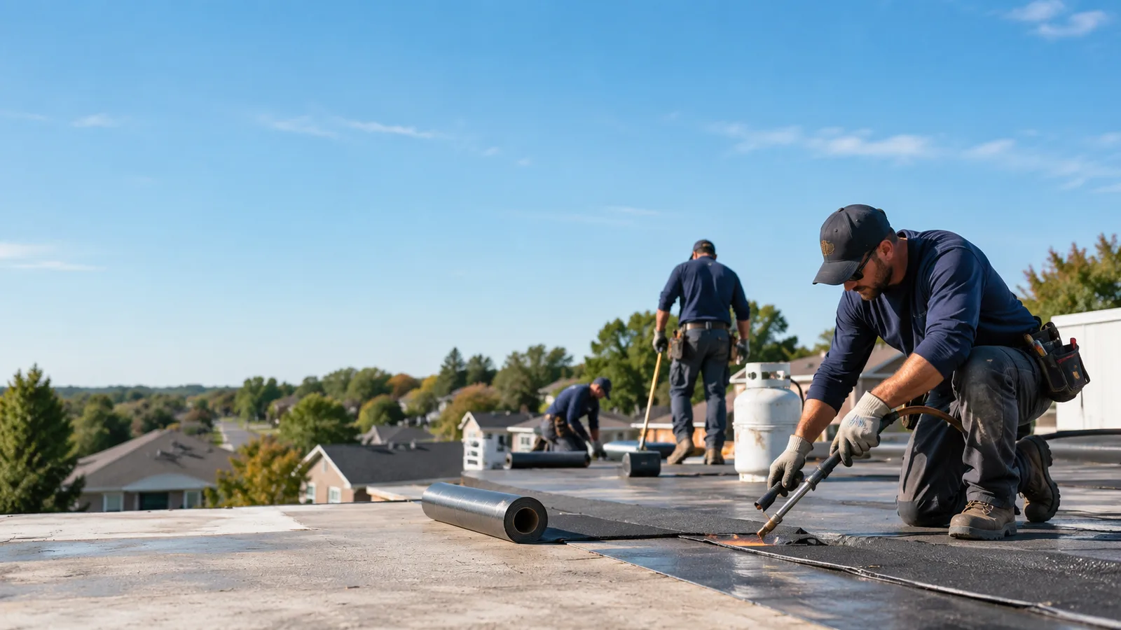 Flat Roof Leak Repair providers in Cabery, IL